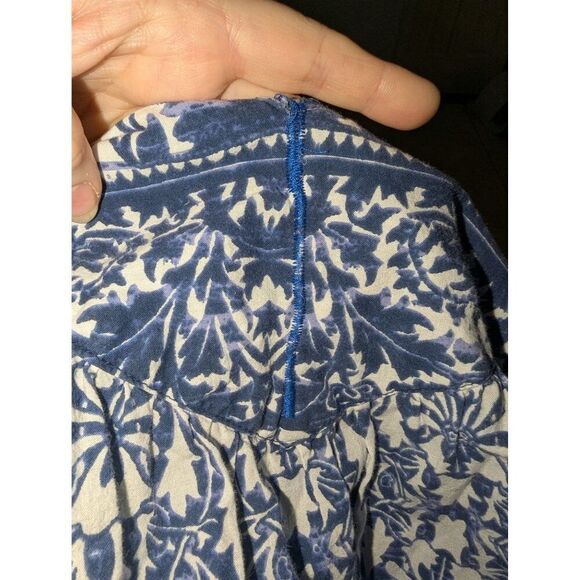 National Women's 1X Floral House Dress Nightgown Pullover Muumuu %100 Cotton - Picture 12 of 12